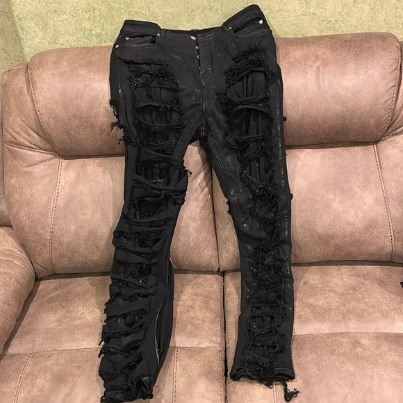 Rick Owens Other - RICK OWENS DRKSHDW DRKSHDW DETROIT-CUT SKINNY JEANS BLACK